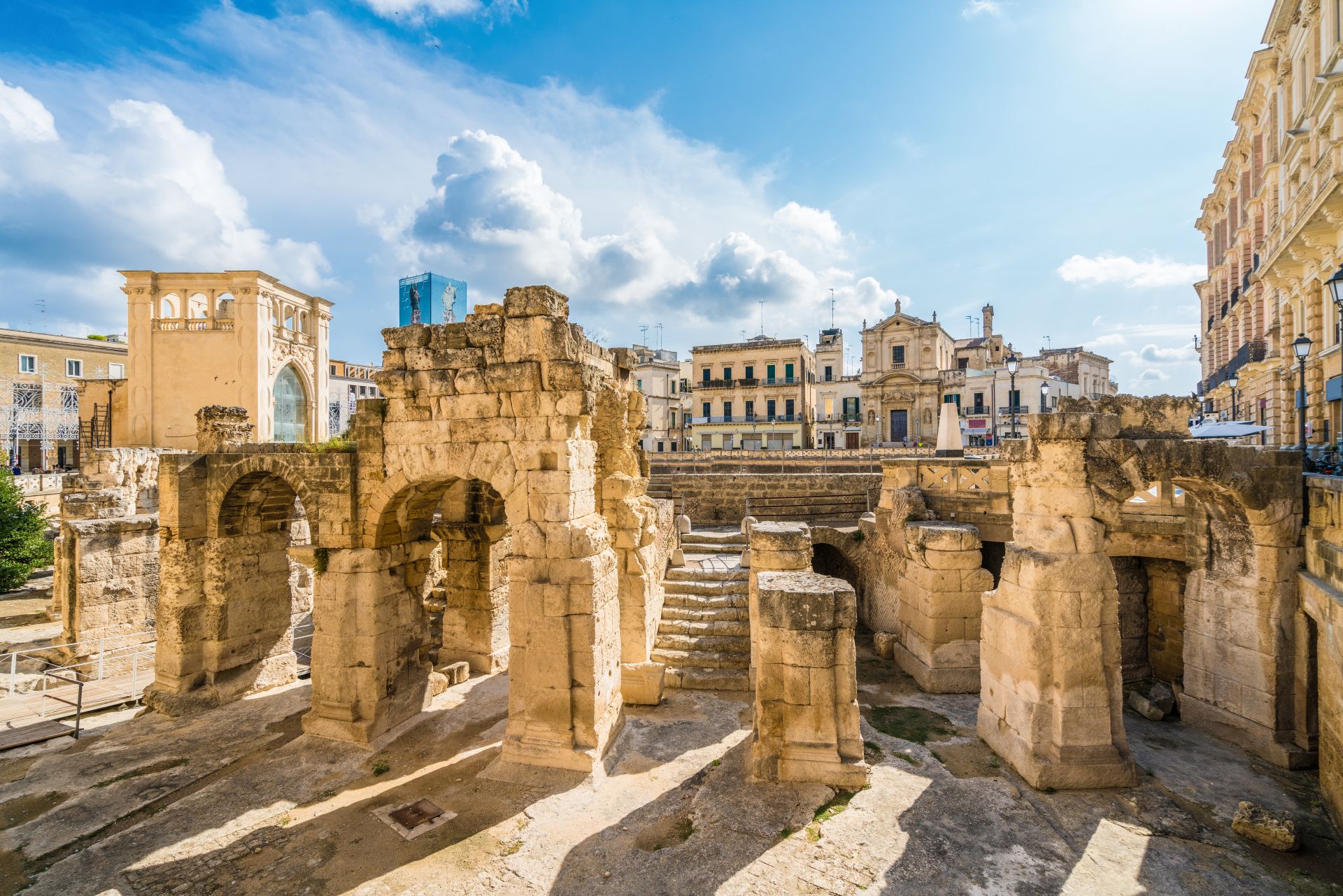 Ancient-Roman-Amphitheatre-in-Lecce-Italy