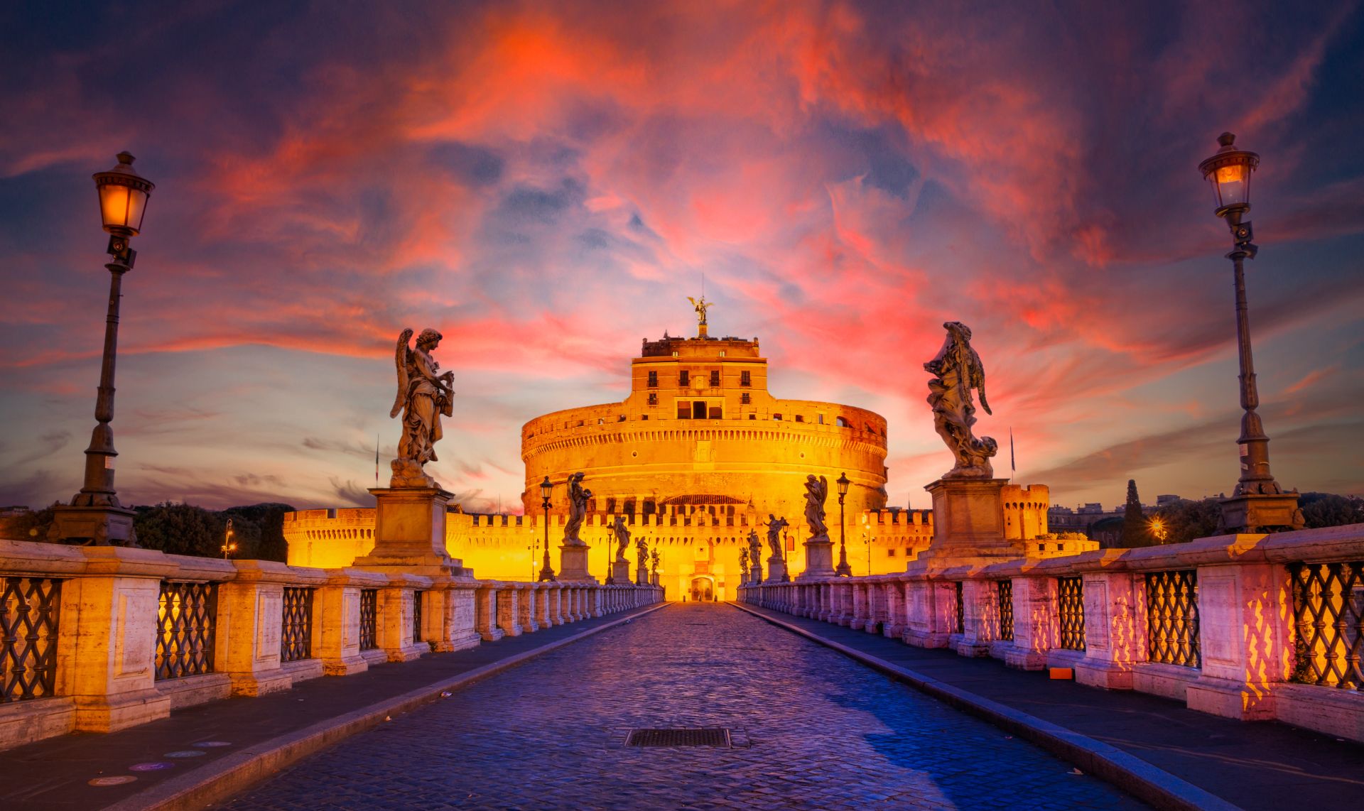 Castle-st.-Angelo.-Rome-Italy