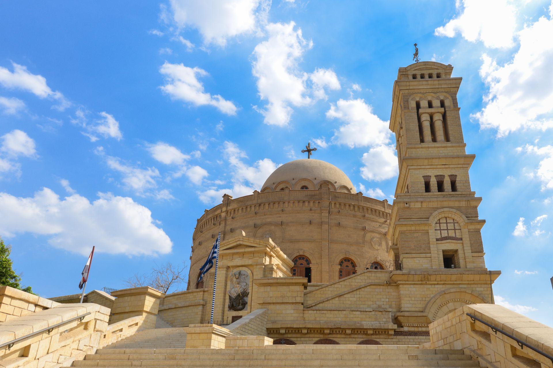 EGYPT The Church of Saint George in Coptic Cairo