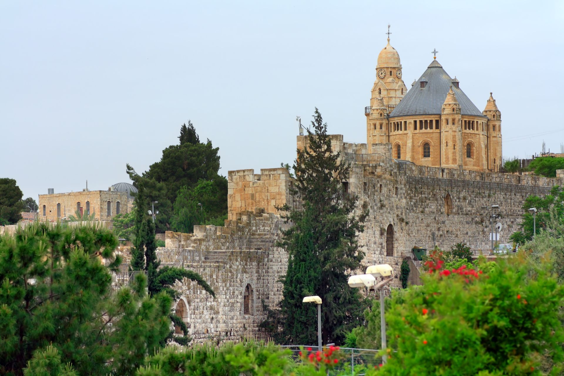 ISRAEL Hagia Maria Sion Abbey Church in Mt Zion, Jerusalem