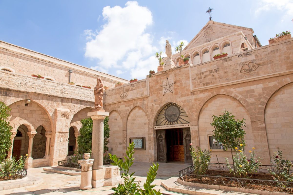 ISRAEL The Church of the Nativity of Jesus Christ, Palestin, Bethlehem
