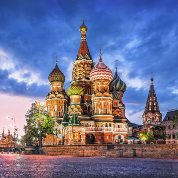 St.,Basil's,Cathedral,In,Moscow,On,Red,Square