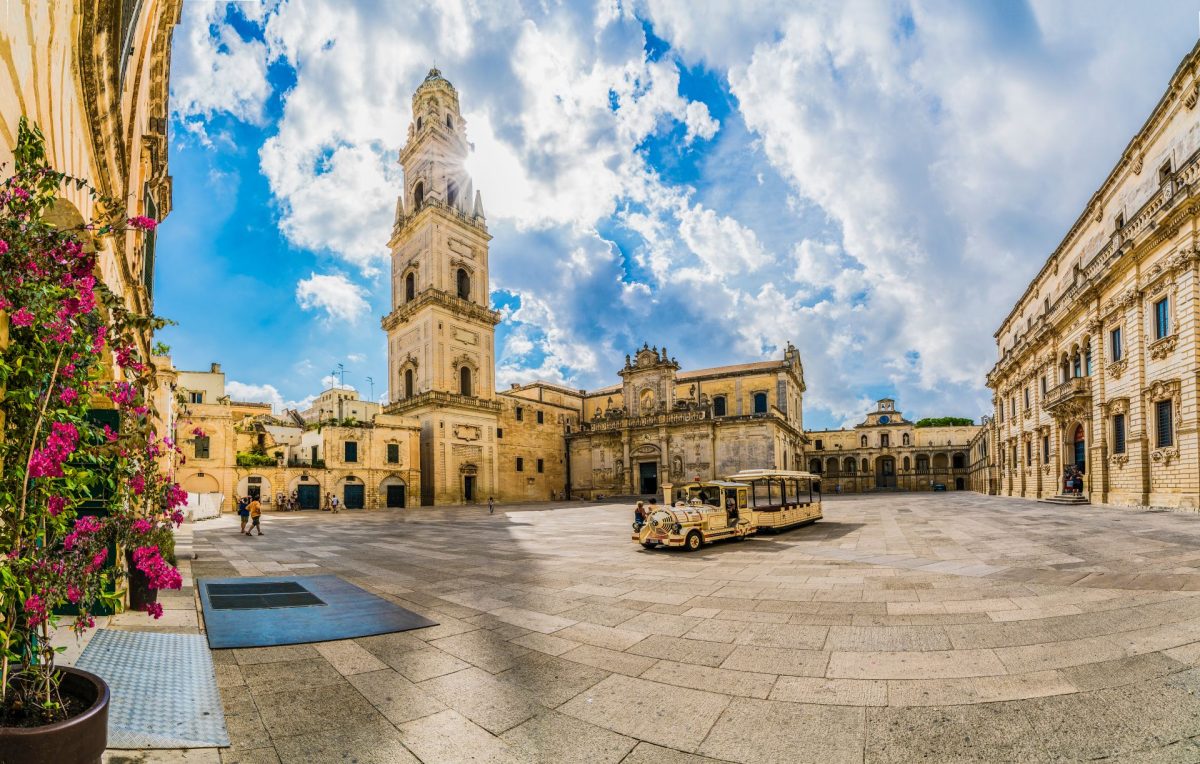Piazza-del-Duomo-square-Campanile-tower-and-Virgin-Mary-Cathedral-Lecce-Italy
