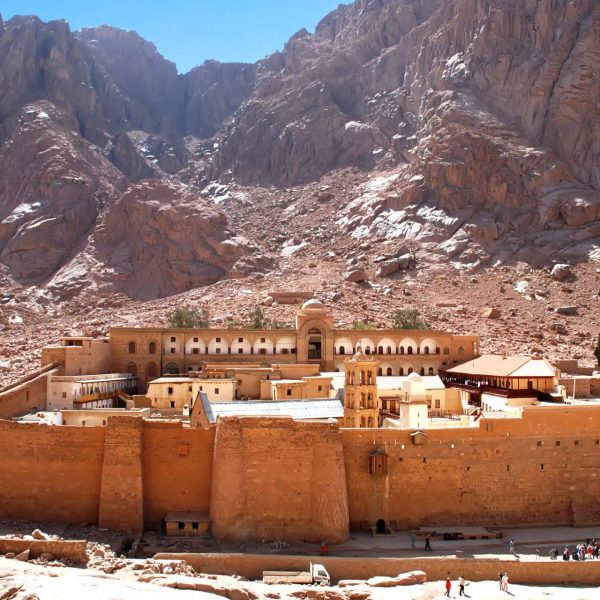 EGYPT-SINAI-Monastery-of-St.-Catherine-front-view.