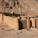 GYPT-SINAI-St.-Catherines-Monastery-side-view-and-fortress-walls