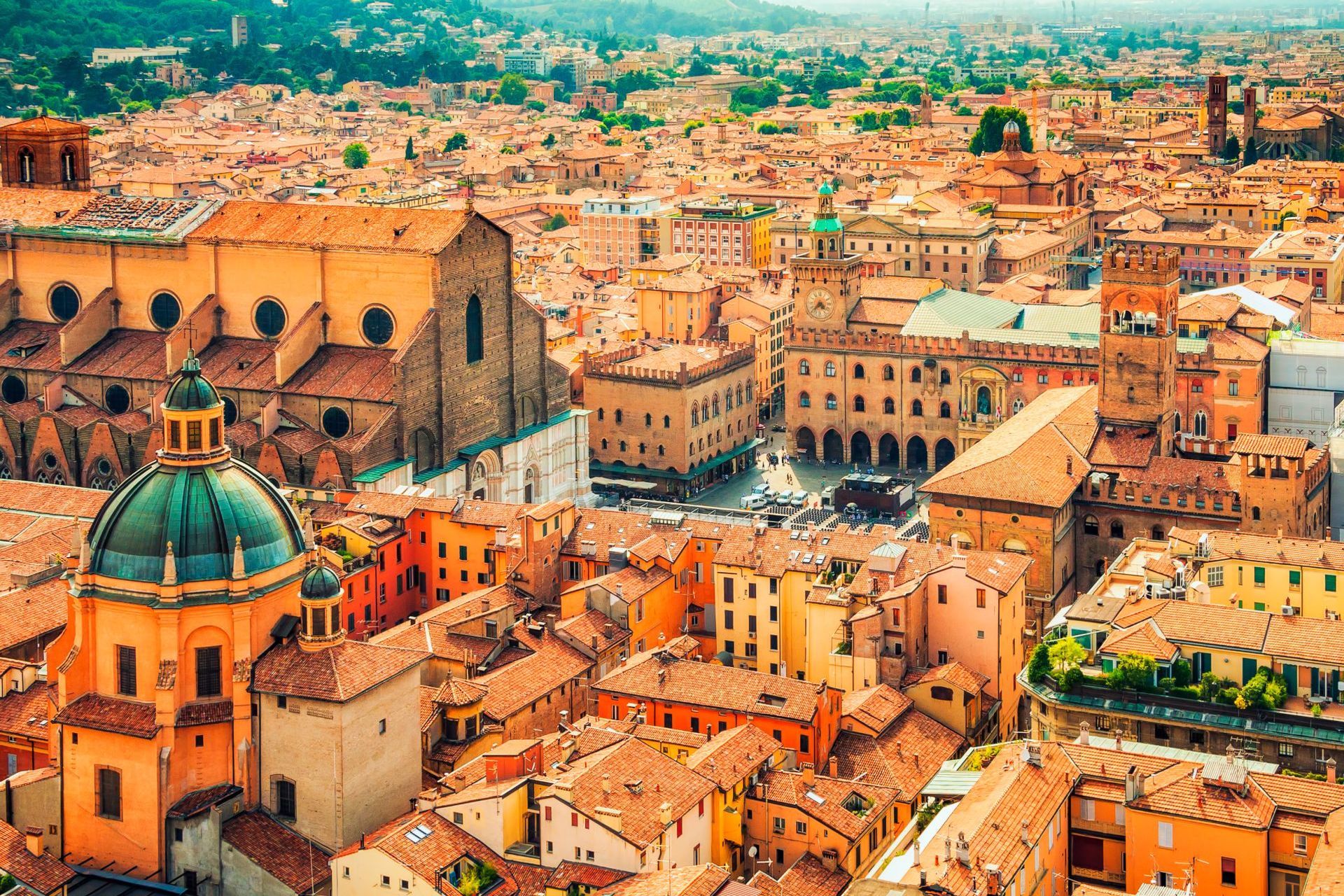 Piazza Maggiore, BOLOGNA ITALY