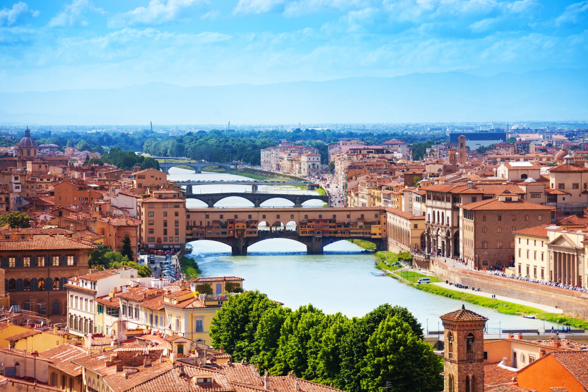 Arno River, Florence ITALY