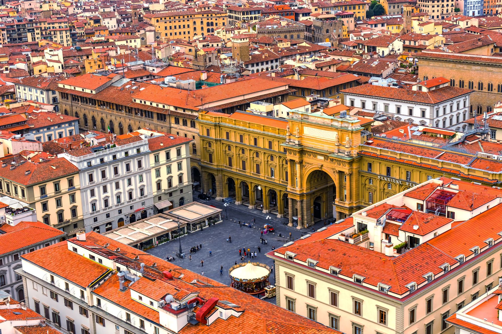 Piazza Della Republica FLORENCE ITALY