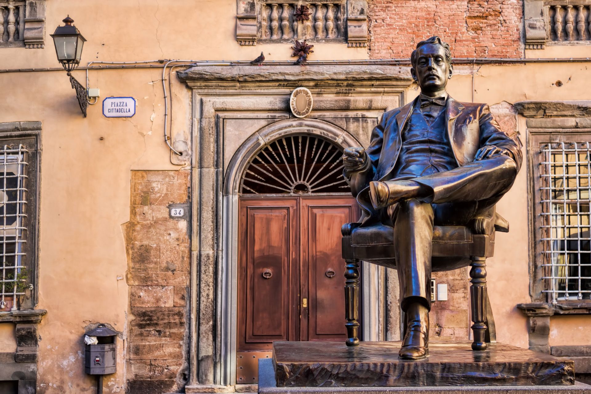 Piazza Cittadella,Lucca ITALY