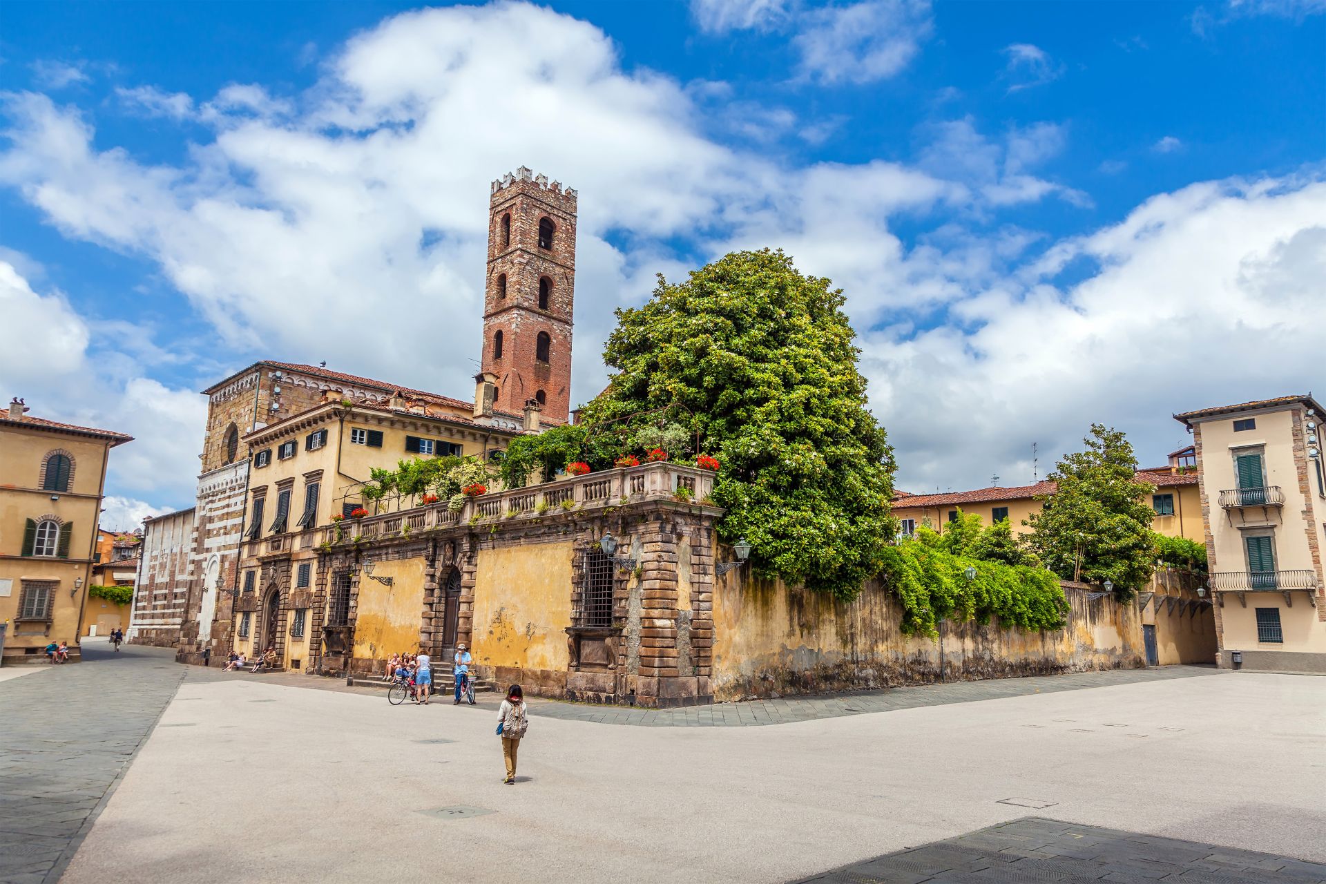 Piazza San Martino, Lucca, ITALY
