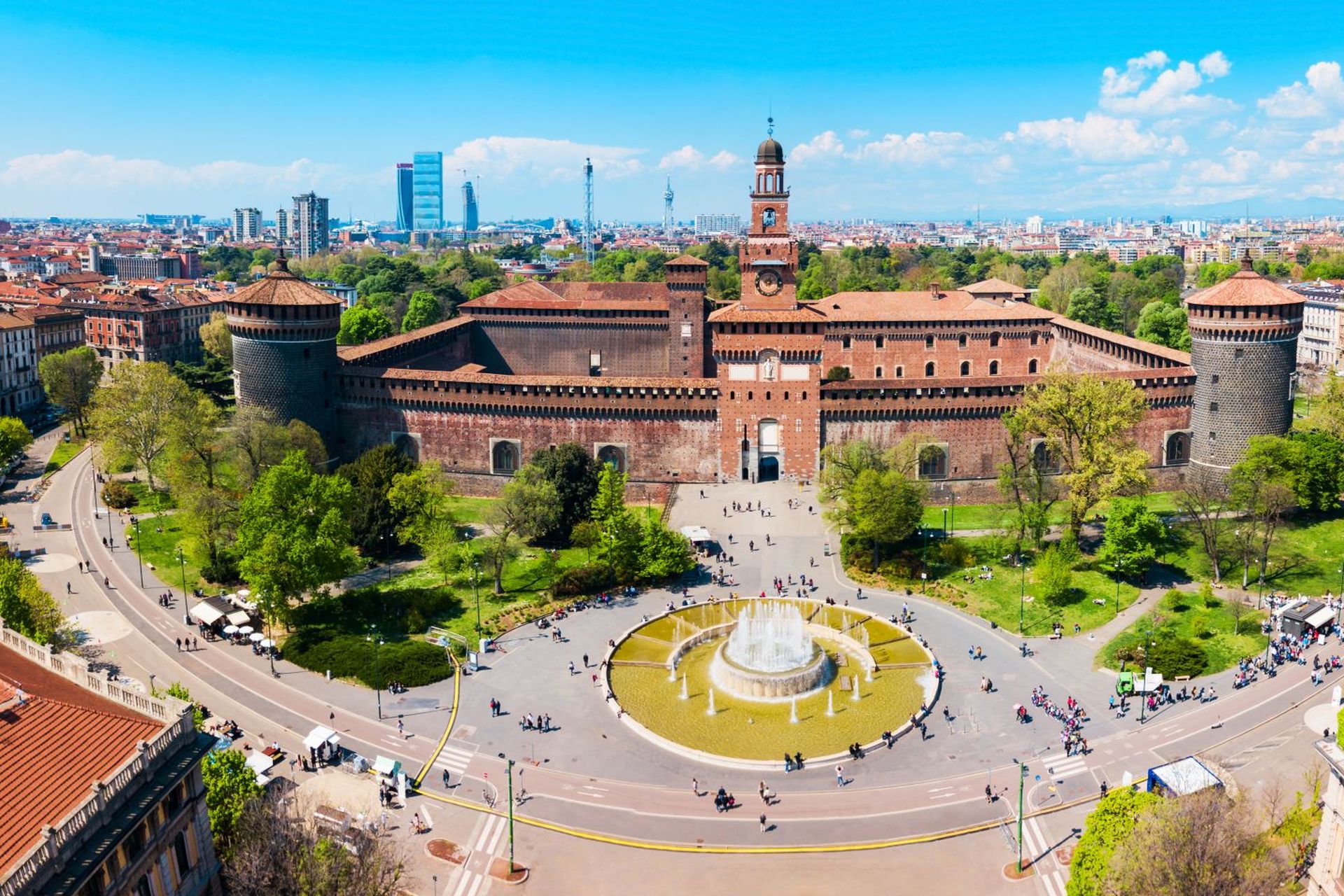 Sforza Castle MILAN ITALY