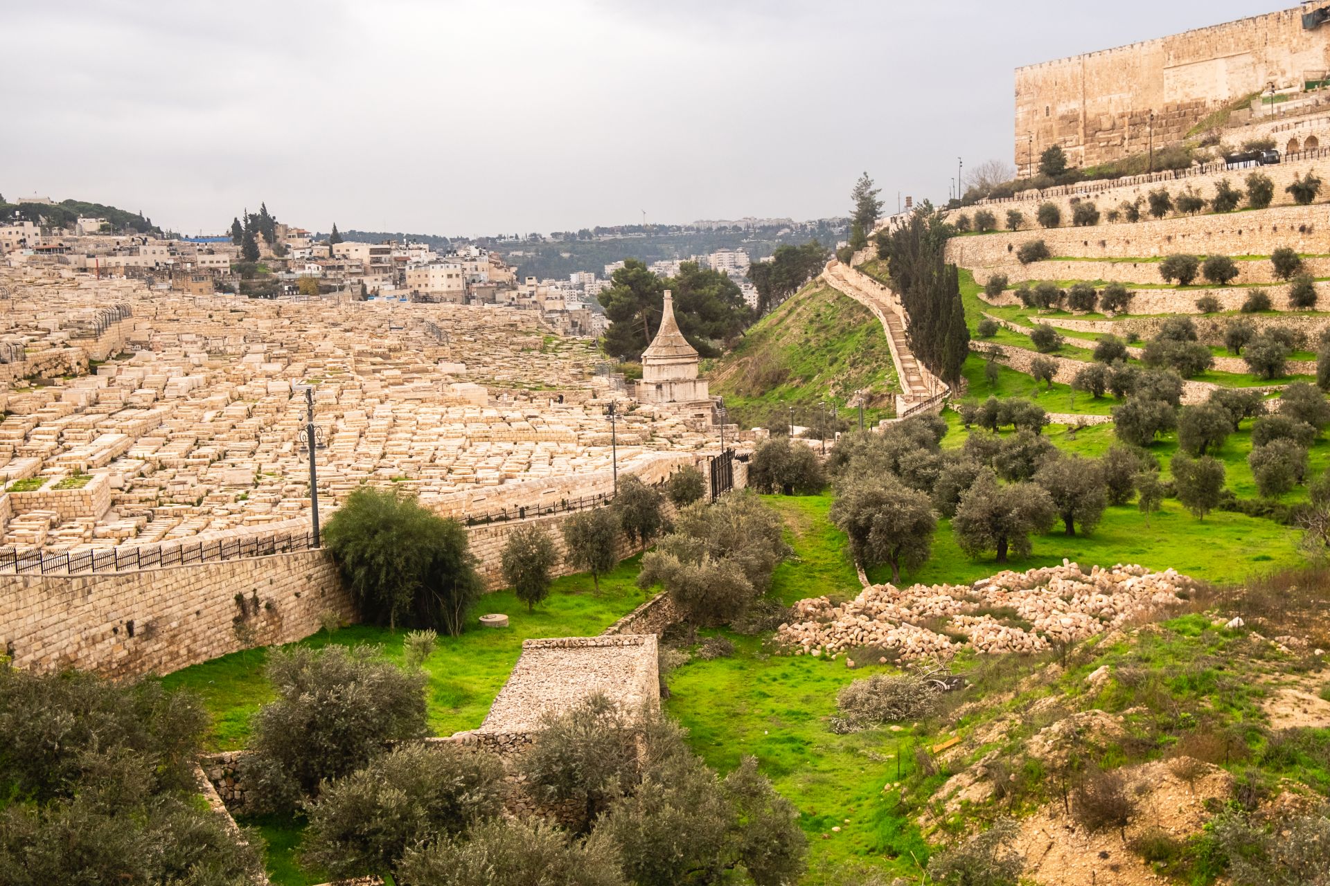 Mount of Olives in Jerusalem ISRAEL