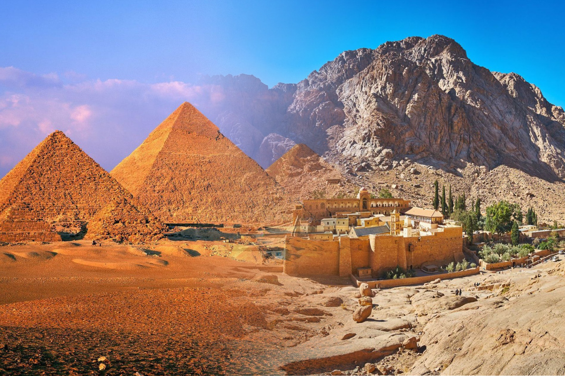 SINA EGYPT PYRAMIDS Combo 1920X1280