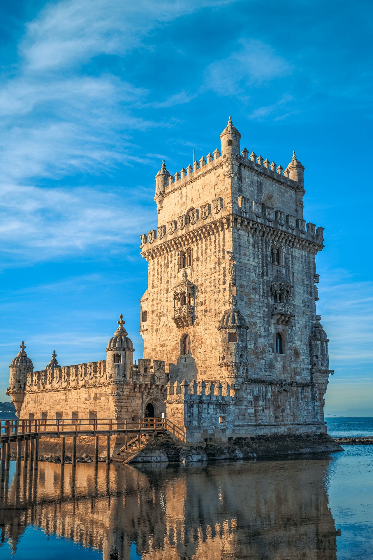 Tower of Belem, Lisbon, Portugal.