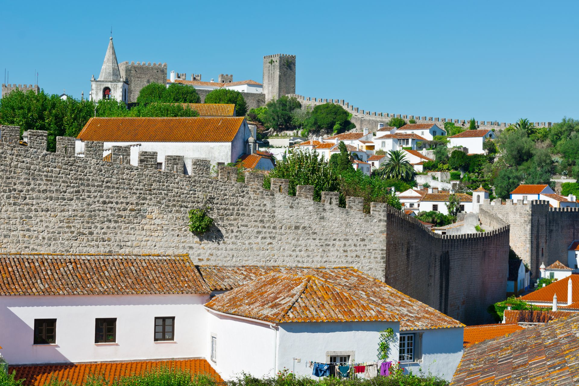 Obidos, historic city centre PORTUGAL