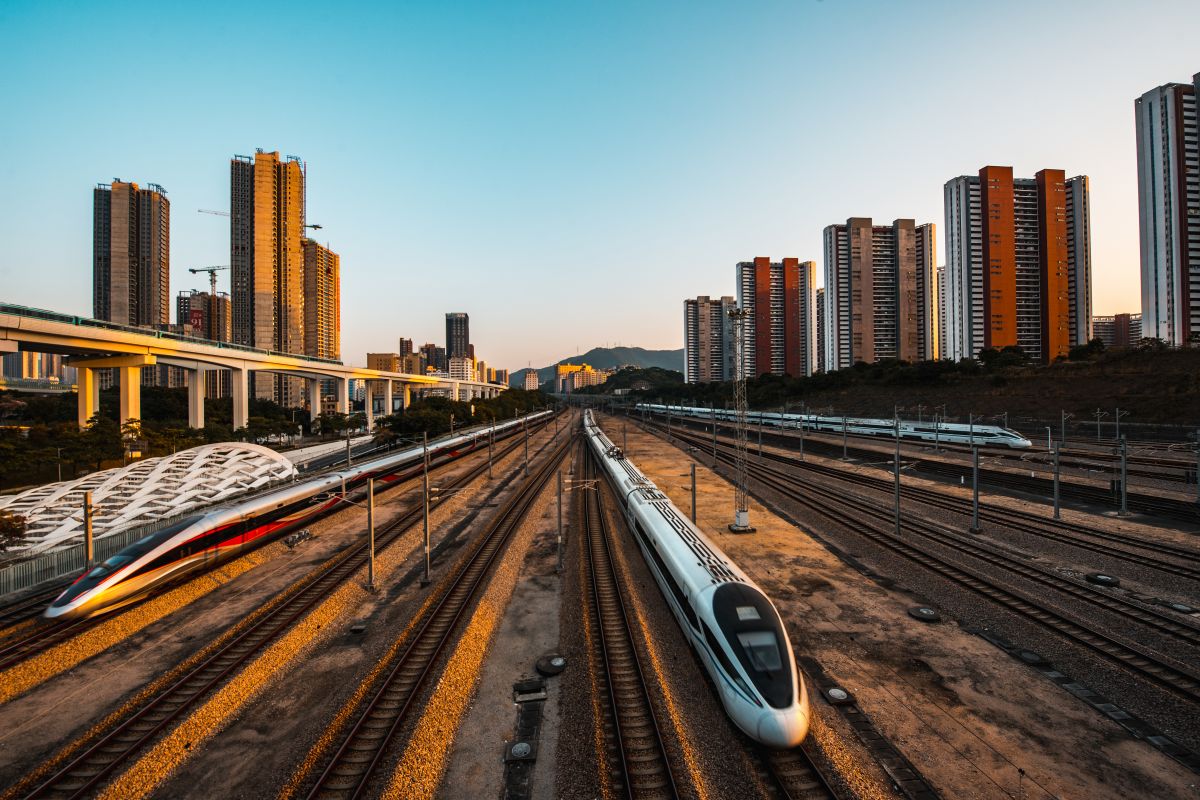 high speed train